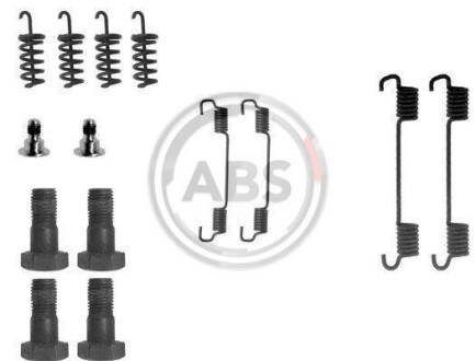 Монтажный кол-кт барабанных тормозов зад. MB W140/C140/S203/W203 91-07 165х25 A.B.S. 0716Q