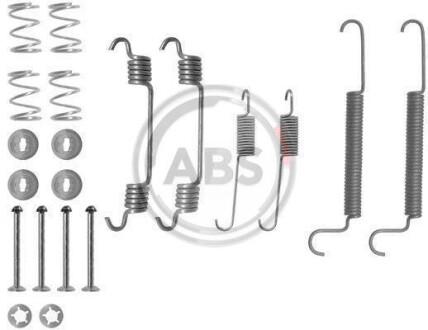 Монтажный к-кт тормозов. колодок OPEL ASTRA, COMBO, ZAFIRA (выр-во ABS) A.B.S. 0766Q