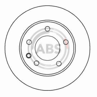 Тормозной диск пер. Vectra/Omega/Omega/Carlton 86-05 A.B.S. 15819