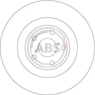 Гальмівний диск BRZ/Forester/Impreza/Legacy/Outback (09-21) A.B.S. 17020