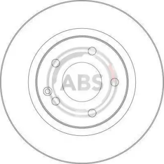 Гальмівний диск пер. W168 99-05 A.B.S. 17365