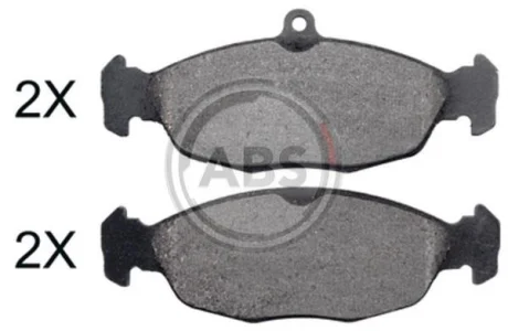Комплект гальмівних колодок A.B.S. 35006