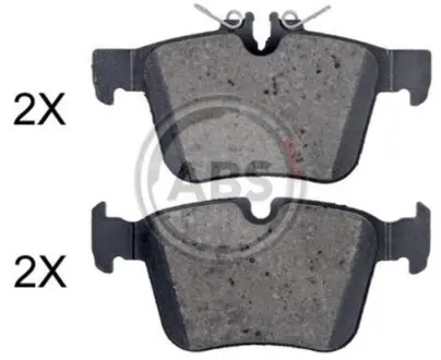 Колодки гальмівні дискові A.B.S. 35073