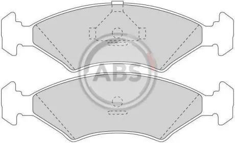 Тормозные колодки 208/308/328/Cerbera/Chimaera (82-02) A.B.S. 36446
