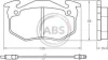 Комплект гальмівних колодок A.B.S. 36525 (фото 1)