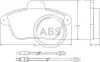 Гальмівні колодки перед. Peugeot 605 89-99 A.B.S. 36765 (фото 1)