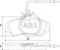 Тормозные колодки пер. Berlingo/Partner 96-01 (Lucas) (с датчиком) A.B.S. 37016 (фото 1)