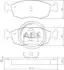 Тормозные колодки пер. Linea/Punto (99-21) A.B.S. 37292 (фото 1)