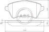Комплект гальмівних колодок A.B.S. 37303 (фото 1)