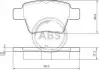 Гальмівні колодки зад. Peugeot 207/307/Citroen C4 06- (Bosch) A.B.S. 37475 (фото 1)