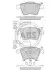 Тормозные колодки пер. VW Touareg 02-10(ATE) A.B.S. 37482 (фото 1)