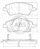 Гальмівні колодки пер. Toyota Auris 07-12 (bosch) (136,7x57,9x19,2) A.B.S. 37620 (фото 1)