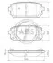 Тормозные колодки зад. KIA Carens 07&gt; A.B.S. 37621 (фото 1)