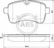 Гальмівні колодки зад. Iveco Daily 06-14 (brembo) A.B.S. 37630 (фото 1)
