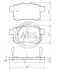 Гальмівні колодки зад. Honda Accord VIII 08- (nissin) A.B.S. 37756 (фото 1)