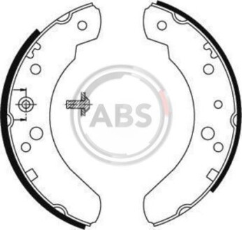 Тормозные колодки зад. Transit 85-01 A.B.S. 8829