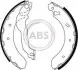 Тормозные колодки зад. Ford Escort V/VI 90-00 (TRW) A.B.S. 8920 (фото 1)