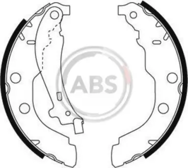 Гальмівні колодки зад. Peugeot 406 95-04 (Bendix) A.B.S. 8985