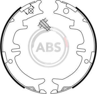 Колодки ручного тормоза Lexus RX/IS/GS 93-08, Avensis/Previa/Rav4 90-06 A.B.S. 9114