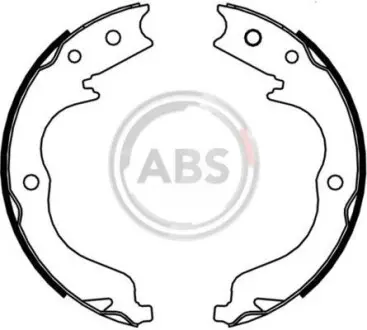 Колодки ручного гальма Outlander II 06-12/ Subaru Forester/Impreza 08- A.B.S. 9235