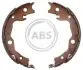 Тормозные колодки зад. Leaf/Tiida/Pulsar/Sentra/Juke/Cube/Qashqai/X-Trail/RAV 4/Koleos 07- A.B.S. 9273 (фото 1)