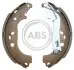 Колодка тормозов. барабан. CITROEN NEMO 1.4, 1.4 HDI 02/08-228X40 задн. (выр-во ABS) A.B.S. 9328 (фото 1)