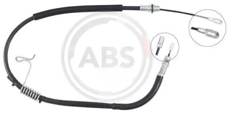 Трос ручника правий A.B.S. K17628