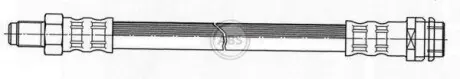Шланг тормозной (выр-во ABS) A.B.S. SL 5680