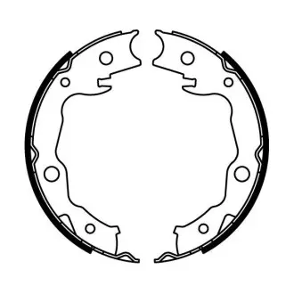 Тормозные колодки, барабанные ABE C01063ABE