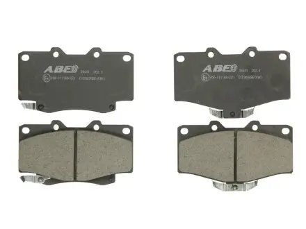 Тормозные колодки, дисковые. ABE C12089ABE