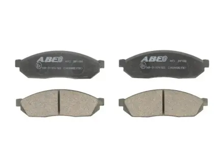Тормозные колодки, дисковые. ABE C14004ABE