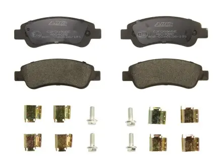 Колодки тормозные дисковые задние CITROEN Jumper 06-14; FIAT Ducato 06-14; PEUGEOT Boxer 06-14 ABE C2F009ABE