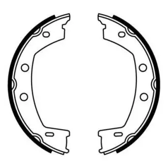 Гальмівні колодки, барабанні ABE CRI001ABE