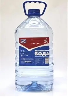 Вода дистильована 5л AD VODA 5L