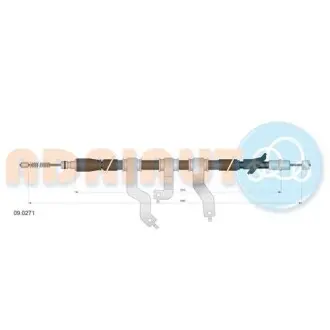 Трос ручного гальма ADRIAUTO 09.0271