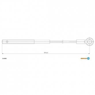 Трос ручного тормоза ADRIAUTO 21.0202