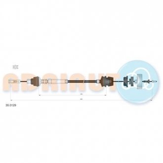 Трос зчеплення ADRIAUTO 35.0129