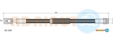 Тормозной шланг ADRIAUTO 551254