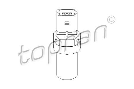 Датчик швидкості обертання валу коробки передач VW Caddy II/T4 90-04 AIC 54790