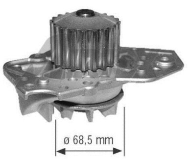 Водяной насос Peugeot 205/306/309/405 1.8/1.9D/TD-02 AIRTEX 1310