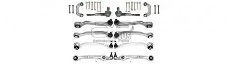 Комплект важелів передньої підвіски AUDI A6 (4FH, C6) (05/06-08/11) 3.0 TFSI QUATTRO, конус 20,8 мм APPLUS APLUS 19833AP