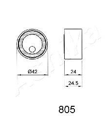 Ролик модуля натягувача. ASHIKA 45-08-805