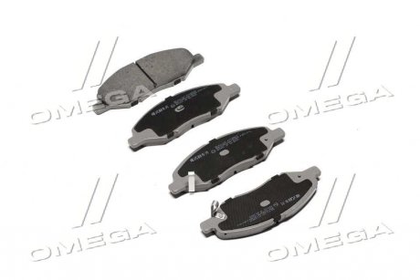 Колодки тормозные передние дисковые NISSAN MICRA III, NOTE, TIIDA (выр-во) ASHIKA 50-01-127