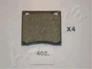 Колодки тормозные дисковые (комплект 4 шт) ASHIKA 50-04-402