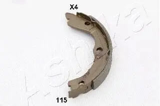 Колодки гальмівні барабанні (комплект 4 шт) ASHIKA 55-01-115