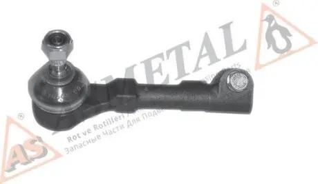 Наконечник рульової тяги лівий RENAULT Kangoo 97-07, Megane 96-03 ASMETAL 17RN5600