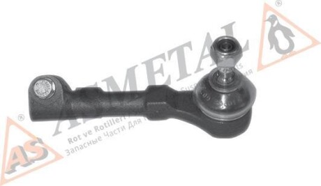 Наконечник рульової тяги правий RENAULT Kangoo 97-07, Megane 96-03,Clio I 90-98 ASMETAL 17RN5601