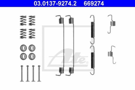 Монтажный комплект колодки ATE 03013792742