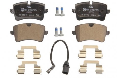 Гальмівні колодки, дискові ATE 13.0470-2770.2