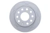 Диск гальмівний (задній) Audi A3//VW Caddy III 04-15/Skoda Octavia III/IV 03- (253x10) ATE 24.0310-0277.1 (фото 5)